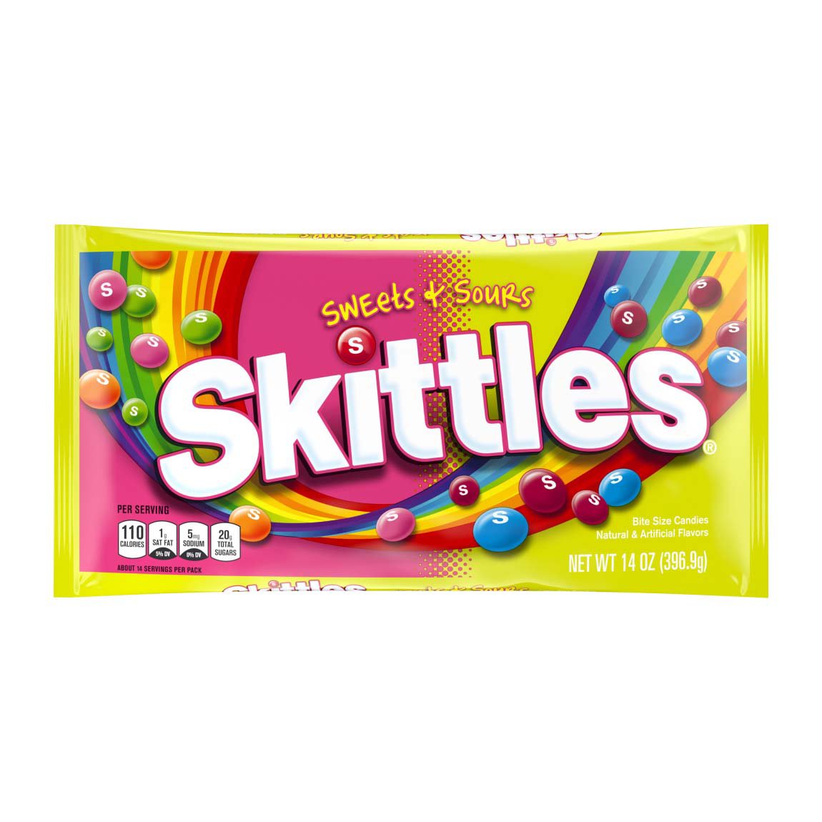 Skittles Sweets and Sours Candy Bag - Shop Candy at H-E-B