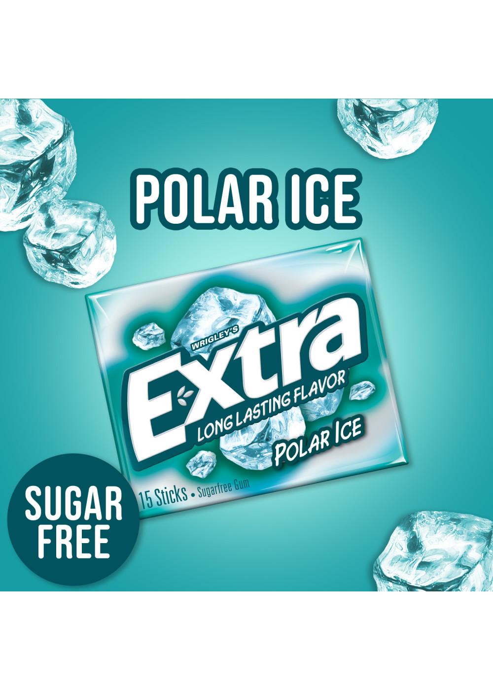 Extra Sugarfree Gum Value Pack - Polar Ice, 8 Pk; image 2 of 6