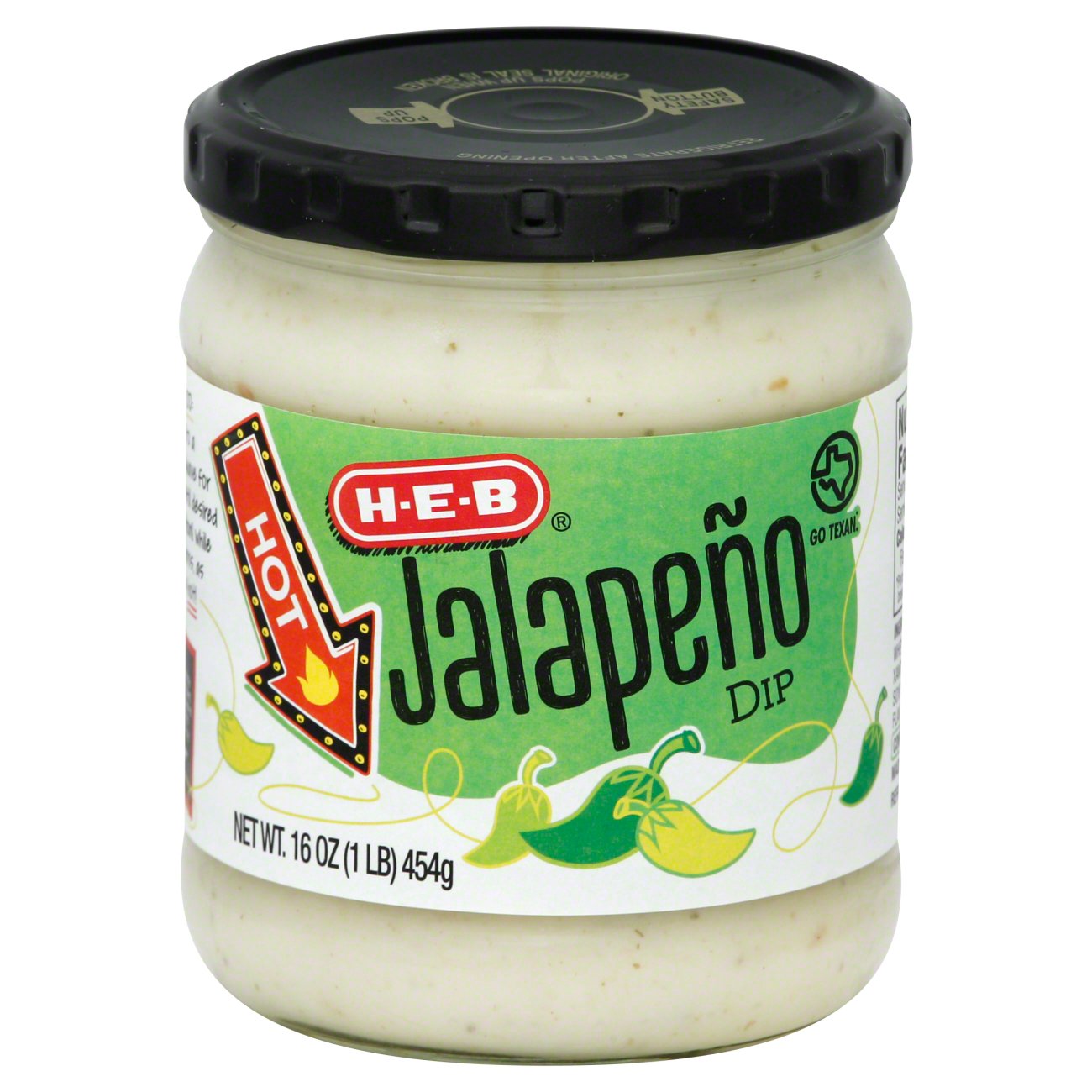 HEB Hot Jalapeno Dip Shop Salsa & Dip at HEB