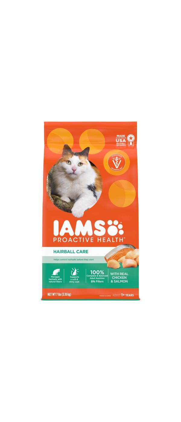 IAMS ProActive Health Hairball Care Adult Cat Food; image 1 of 5