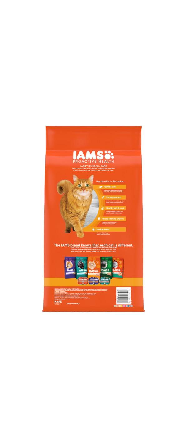 IAMS ProActive Health Hairball Care Adult Cat Food; image 4 of 5
