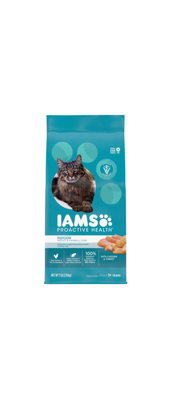 IAMS ProActive Health Indoor Weight & Hairball Care Cat Food; image 1 of 5