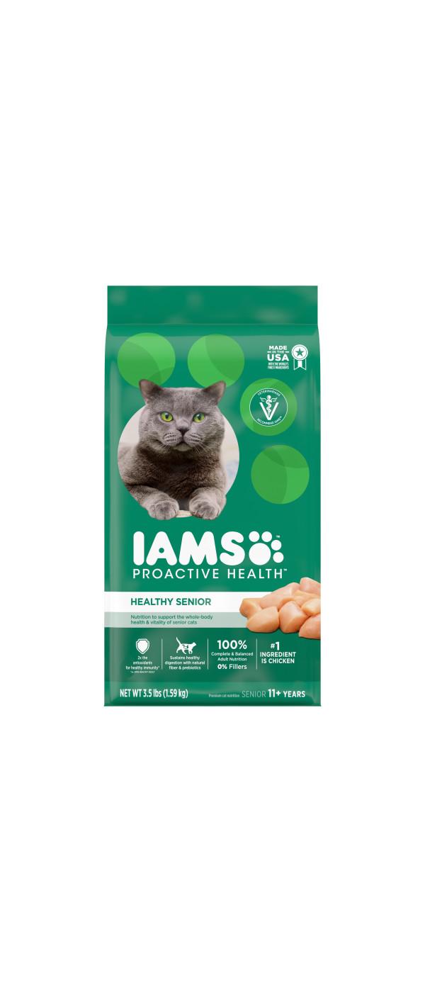 IAMS ProActive Health Lively Senior Cat Food; image 1 of 5