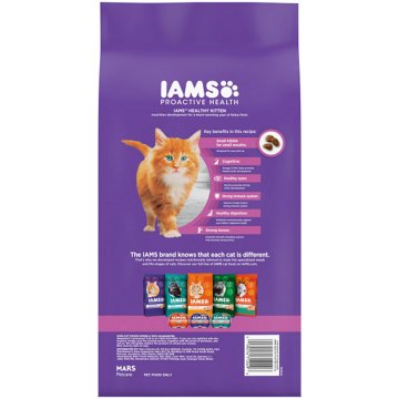 IAMS Proactive Health Healthy Kitten Dry Cat Food - Chicken Cat Kibble