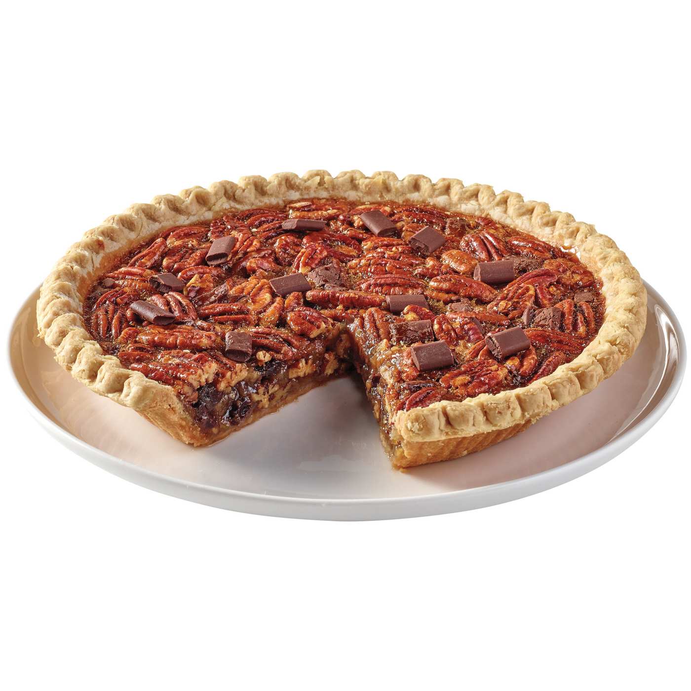 H-E-B Bakery Gourmet Chocolate Pecan Pie; image 2 of 2