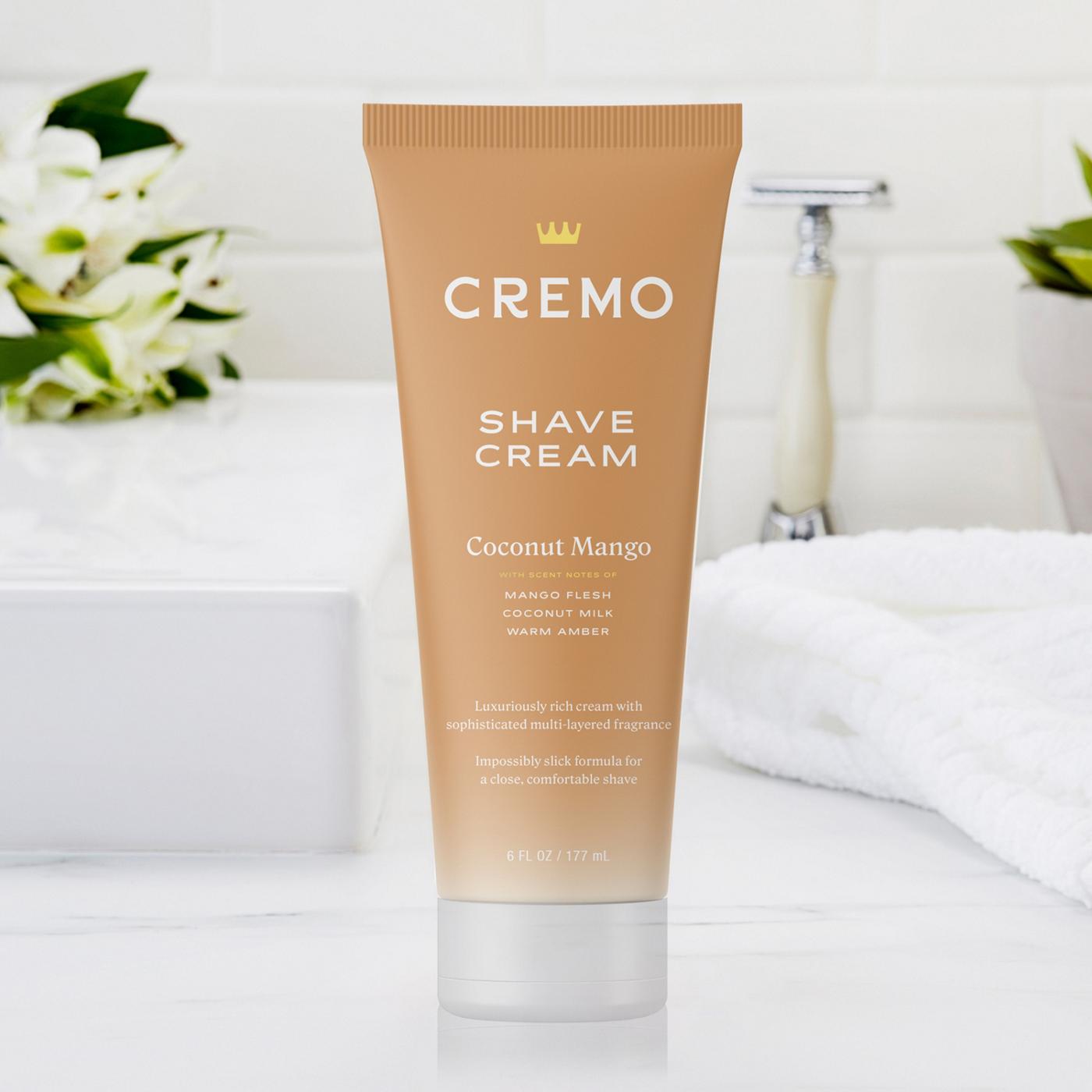 Cremo Shave Cream - Coconut Mango; image 3 of 6