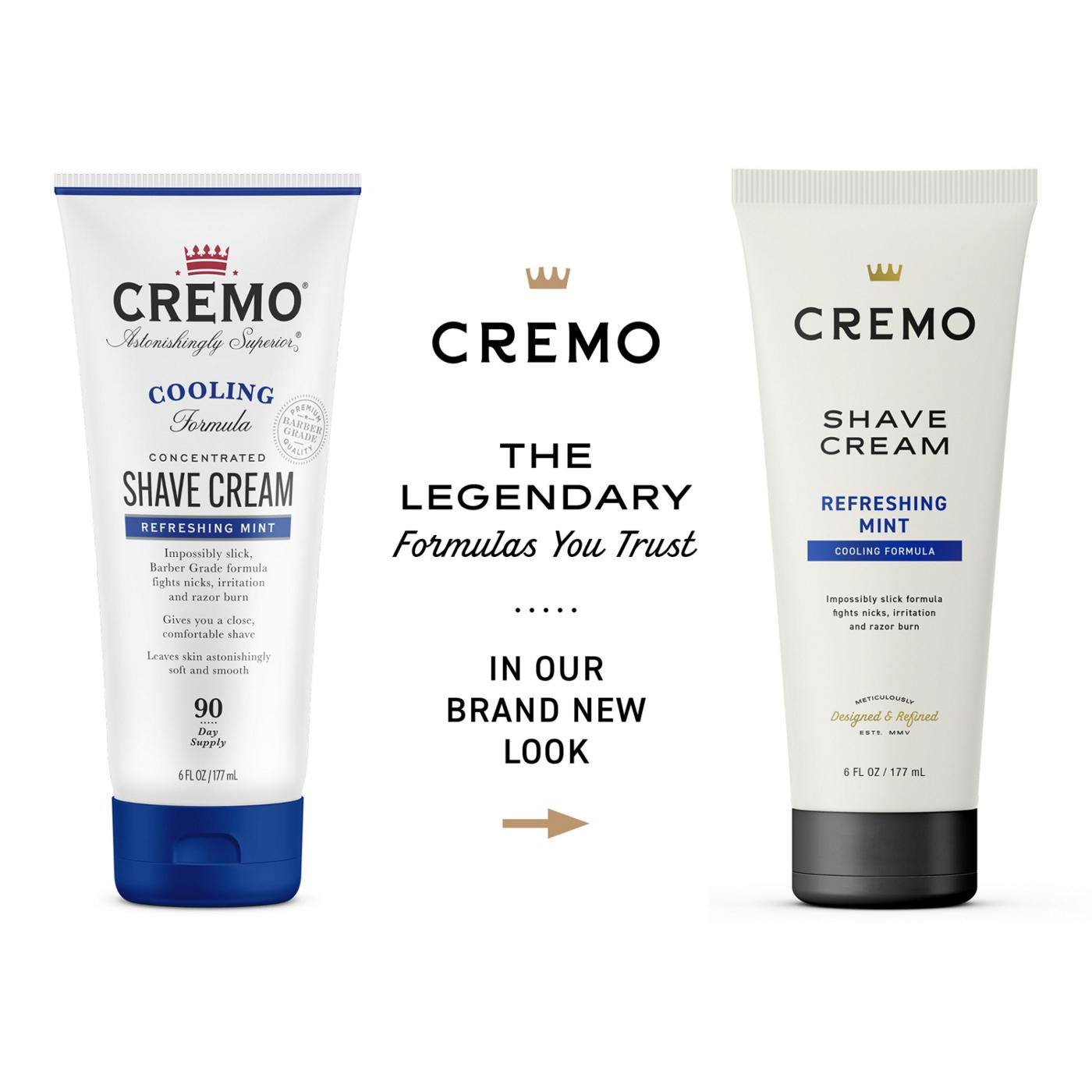 Cremo Cooling Shave Cream - Refredhing Mint; image 3 of 7