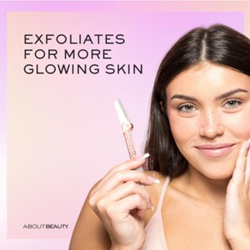 About Face Fuzz-Free Compact Facial Razors, 3 ct