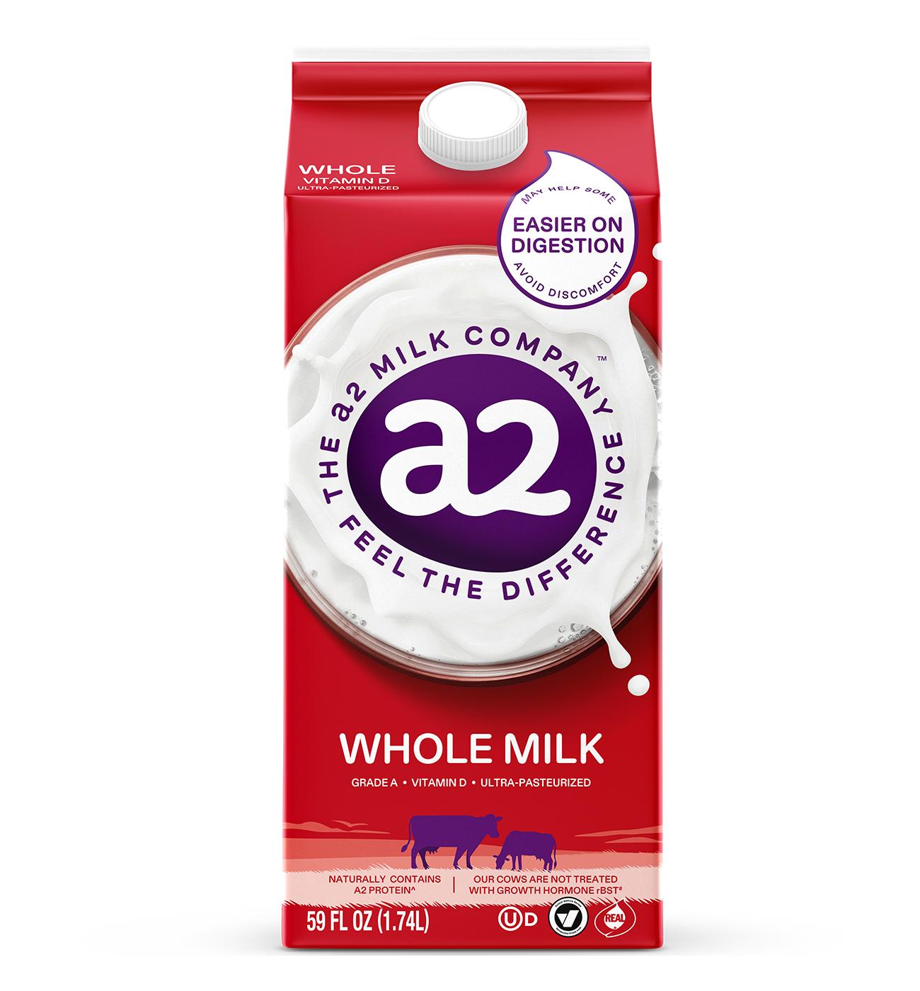 a2 Milk Whole Milk; image 1 of 4