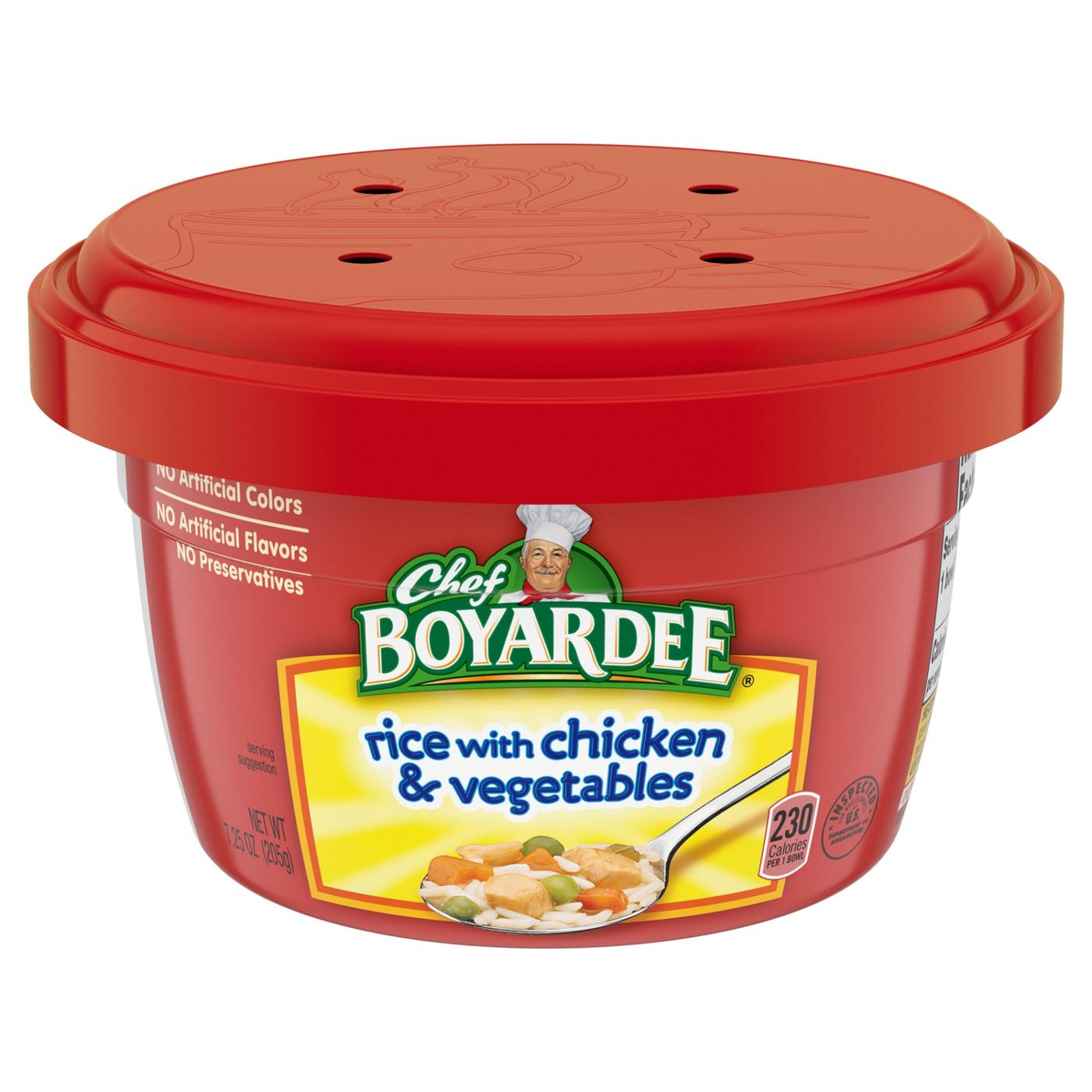Chef Boyardee Rice with Chicken & Vegetables; image 1 of 7