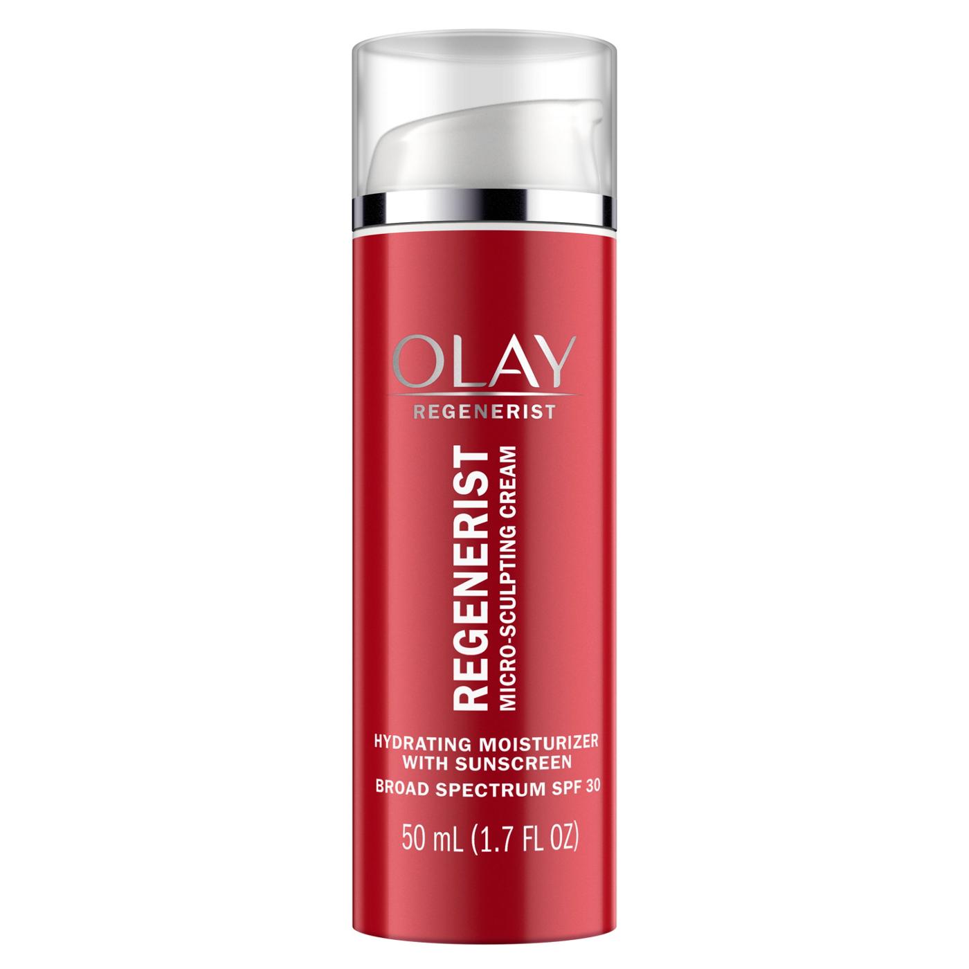 Olay Olay Regenerist Micro-Sculpting Cream Face Moisturizer with SPF 30; image 1 of 5