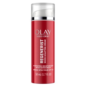Olay Olay Regenerist Micro-Sculpting Cream Face Moisturizer with SPF 30, 1.7 oz