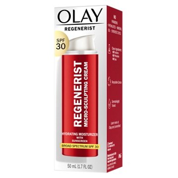 Olay Olay Regenerist Micro-Sculpting Cream Face Moisturizer with SPF 30, 1.7 oz