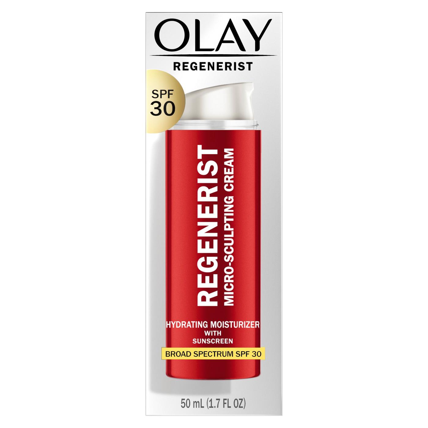 Olay Olay Regenerist Micro-Sculpting Cream Face Moisturizer with SPF 30; image 5 of 5