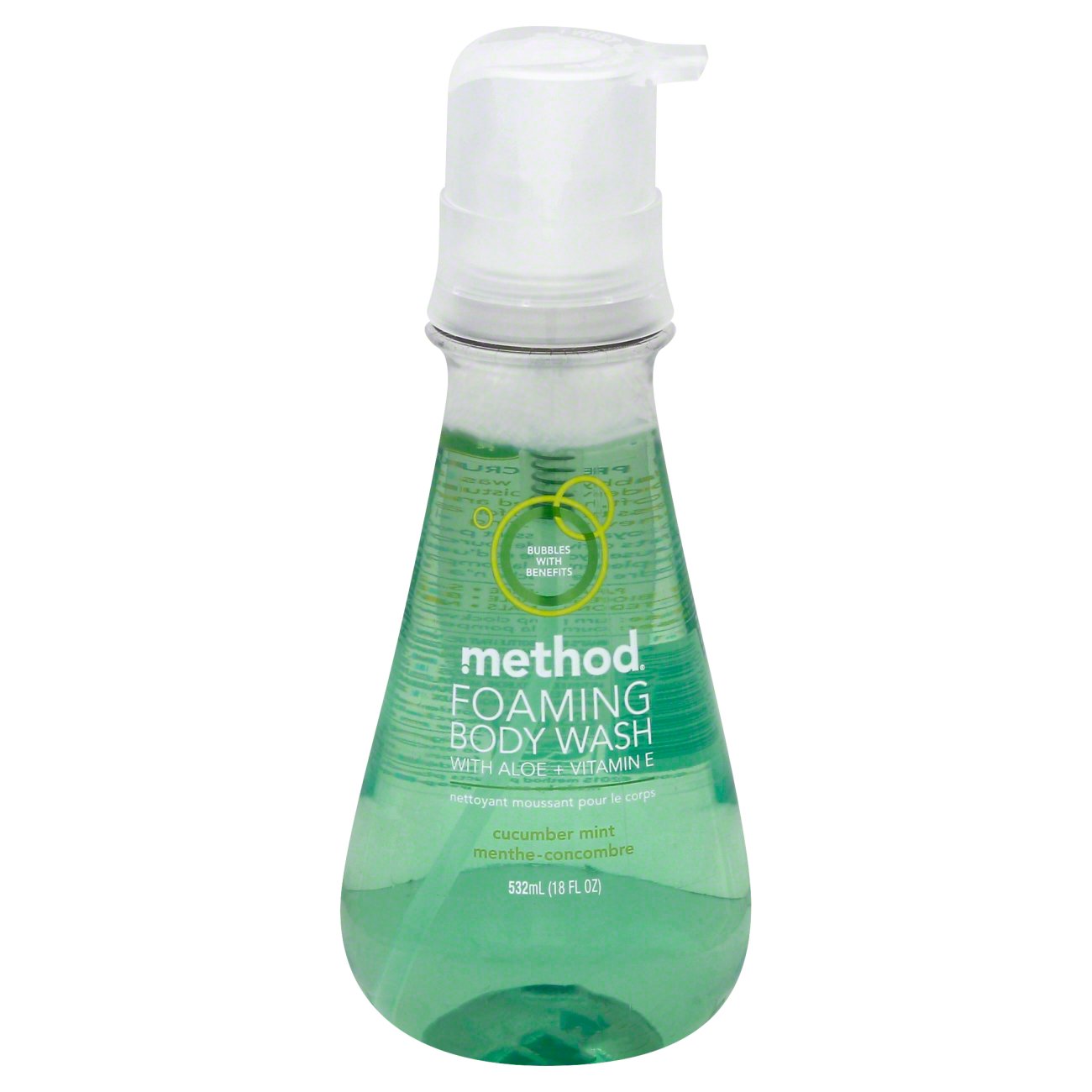 Method Foaming Body Wash, Cucumber Mint Shop Cleansers & Soaps at HEB