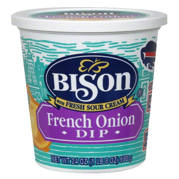 Bison French Onion Dip, With Fresh Sour Cream Shop Dip at HEB