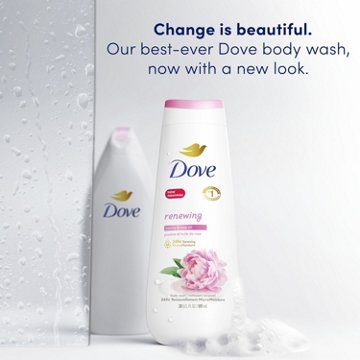 Dove Renewing  Body Wash - Peony & Rose Oil