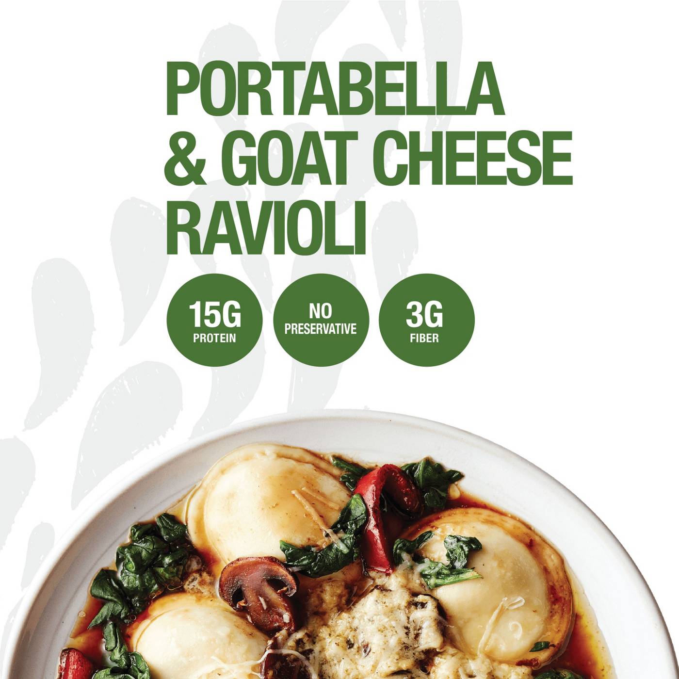 Evol Portabella & Goat Cheese Ravioli Frozen Meal; image 5 of 6