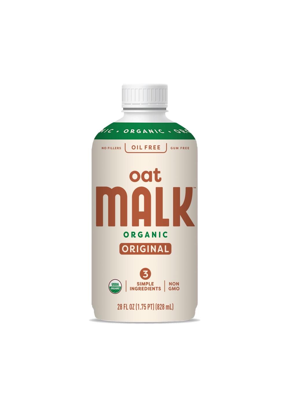 Malk Original Organic Oat Milk; image 1 of 3