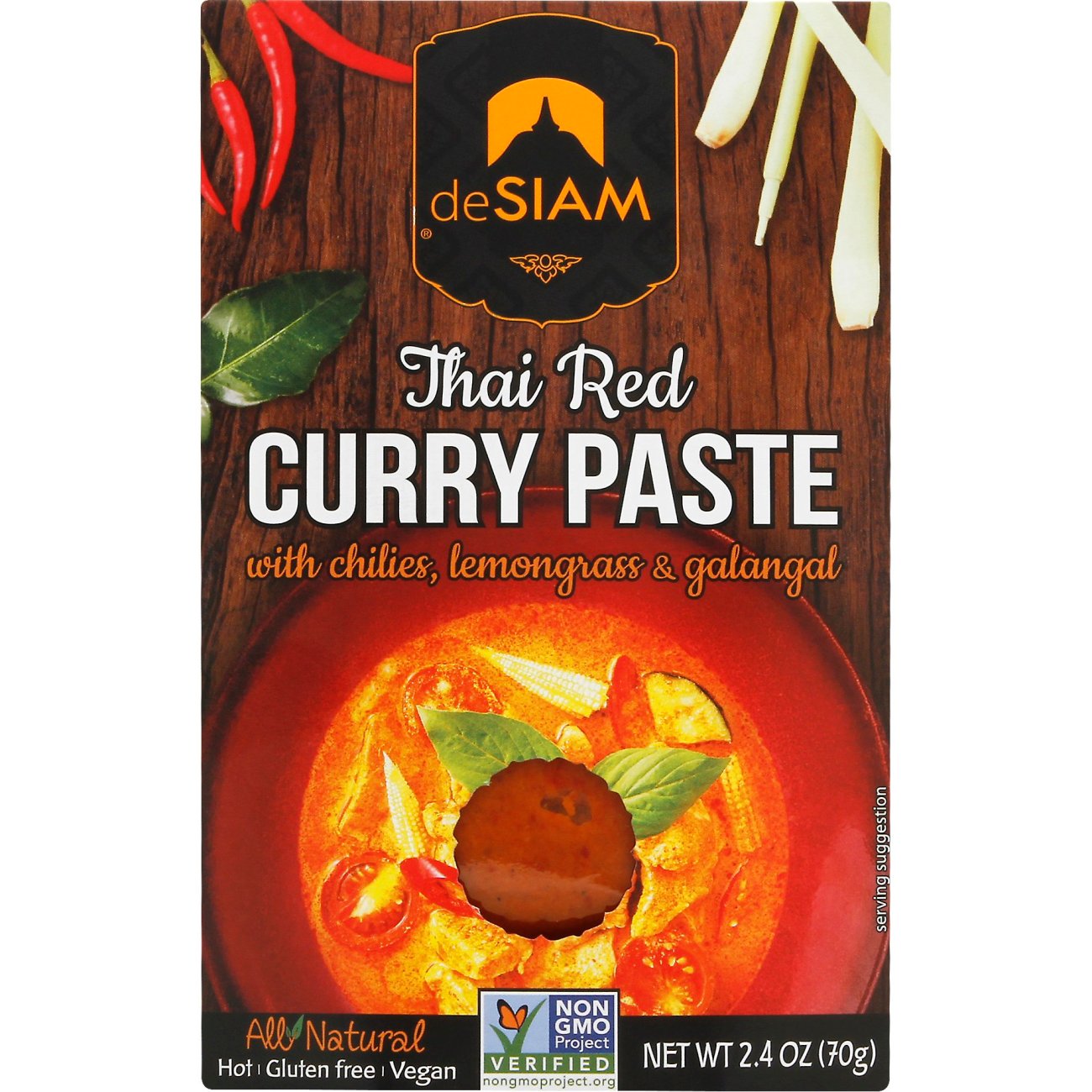 deSiam Thai Red Curry Paste - Shop Sauces Marinades at H-E-B