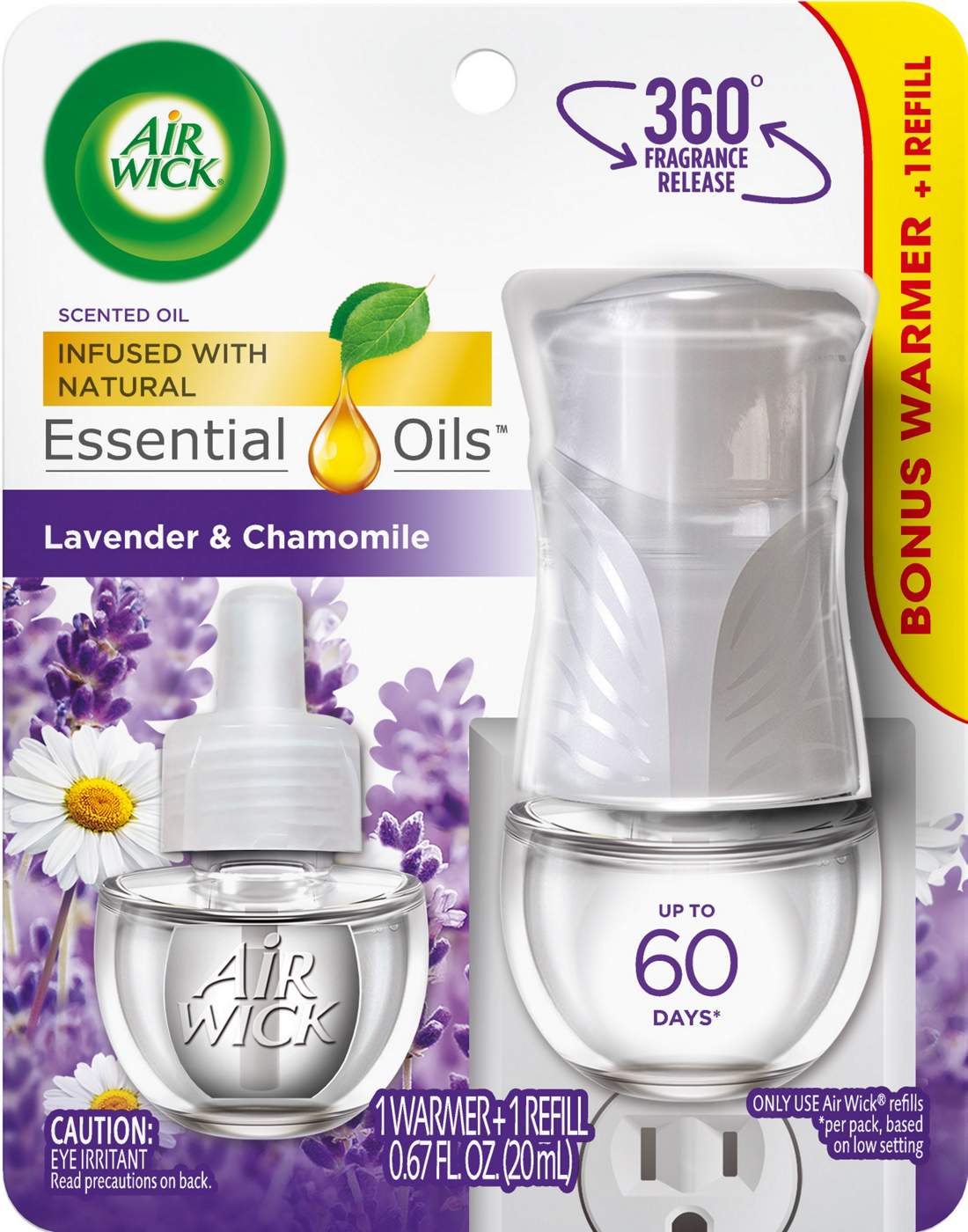 Air Wick Scented Oil Starter Kit Plug In Air Freshener - Lavender; image 1 of 7