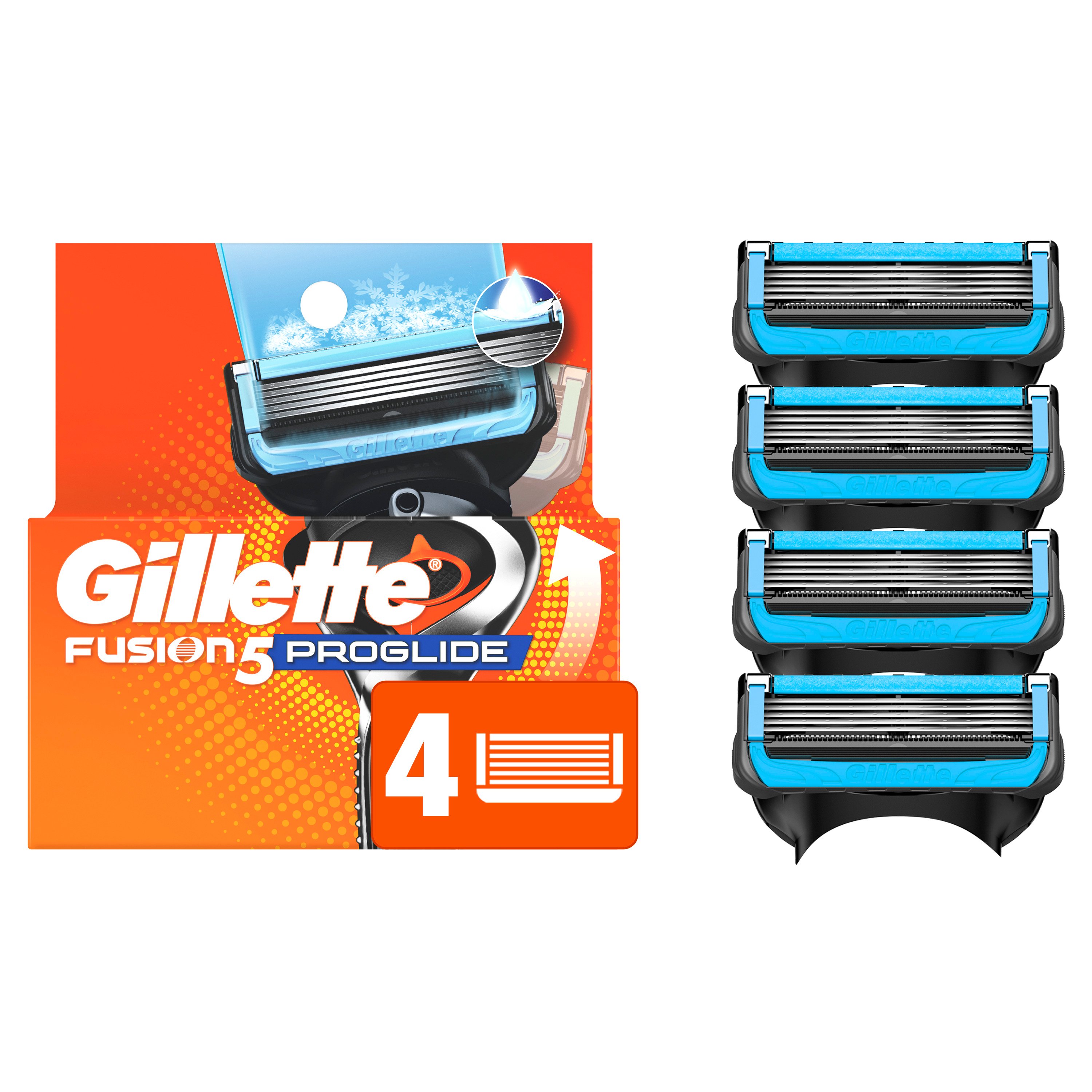 Gillette ProGlide Chill Razor Blade Refills Shop Razors & blades at HEB