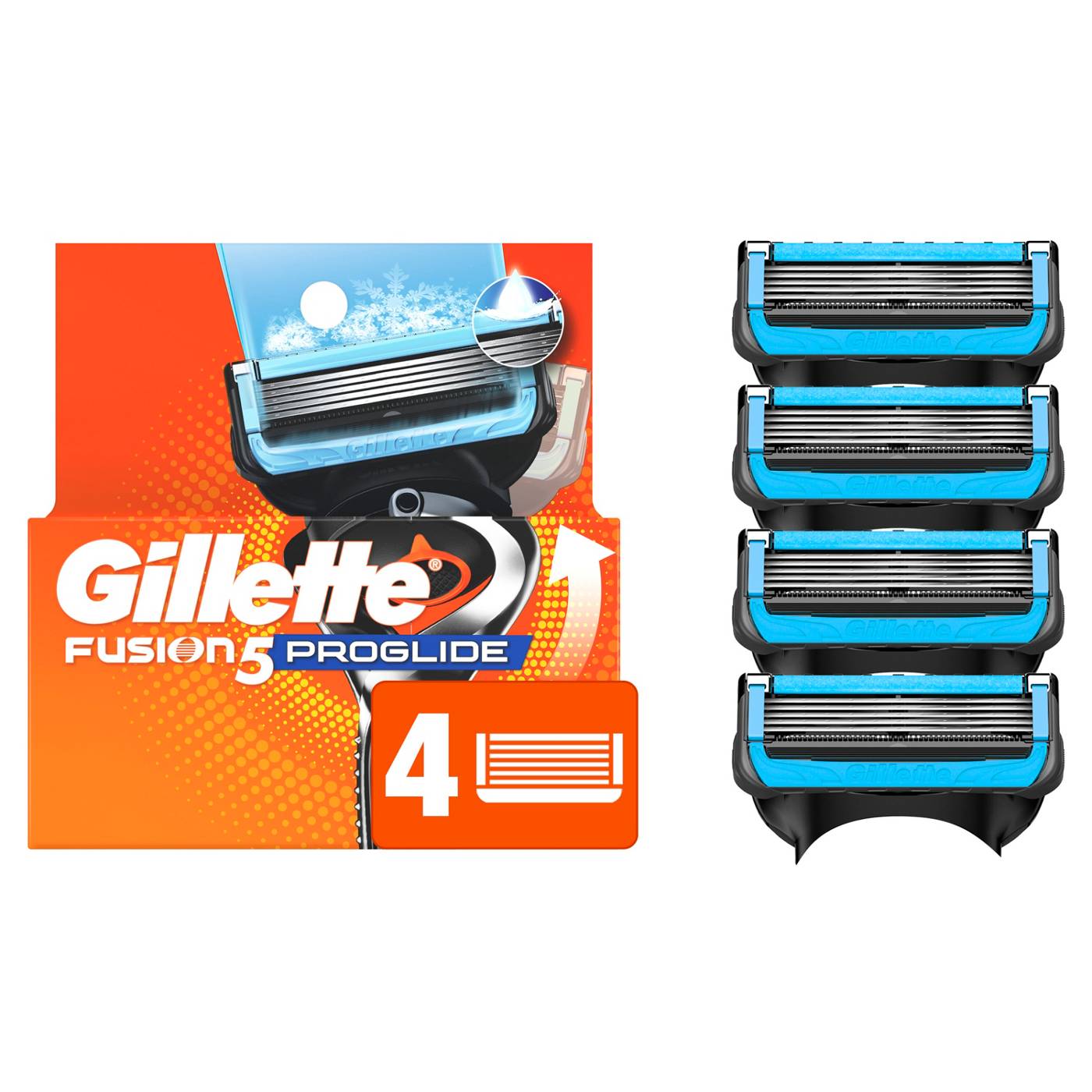 Gillette ProGlide Chill Razor Blade Refills; image 1 of 10