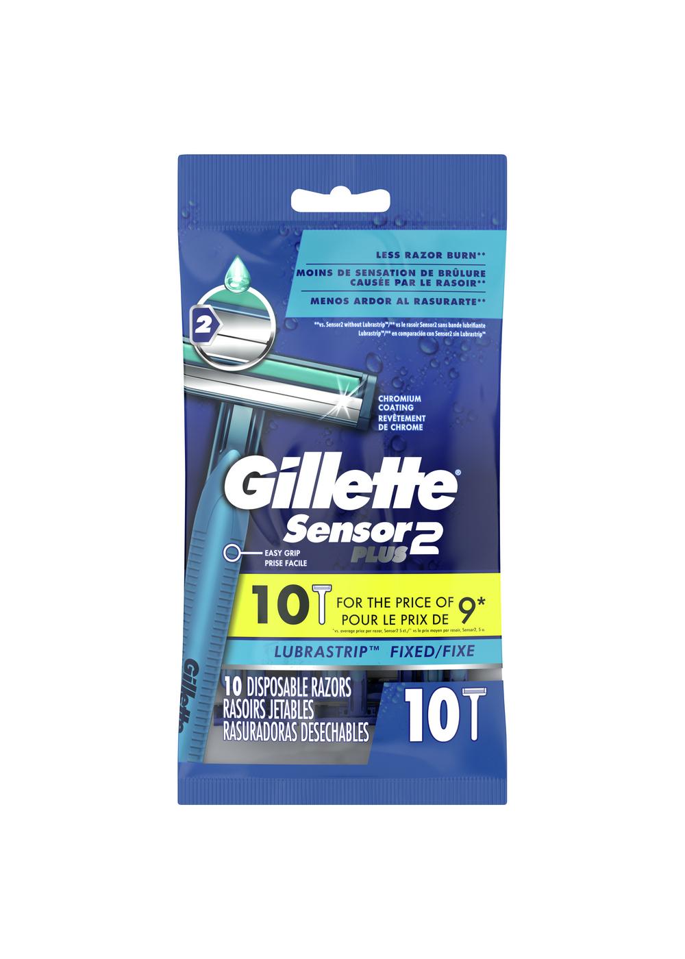 Gillette Sensor2 Plus Disposable Razors; image 1 of 8