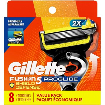 Gillette Fusion5 ProGlide Shield Razor Cartridge Refills for Men