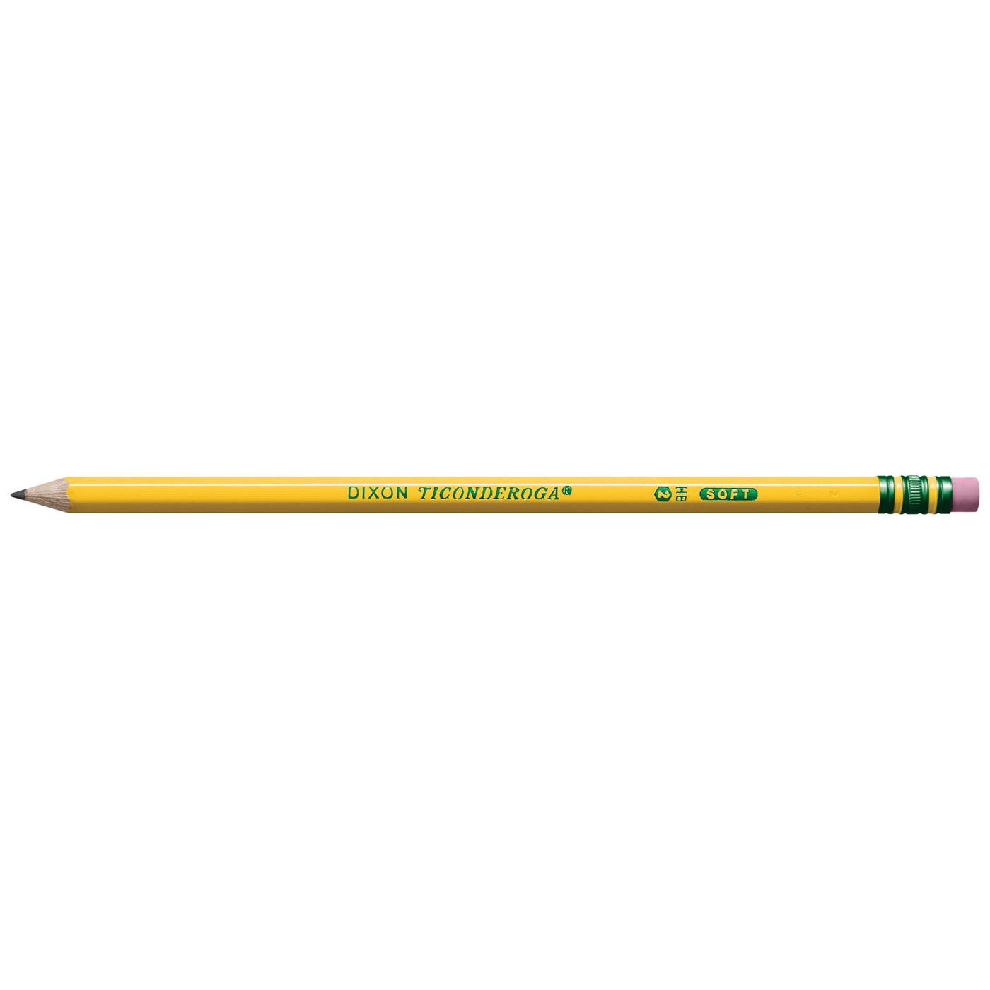 Ticonderoga Pre-Sharpened No.2 Classic Wood Pencils; image 2 of 2