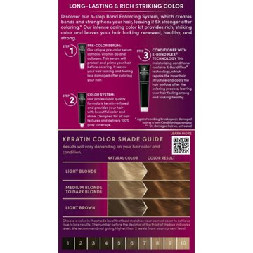 Schwarzkopf Keratin Color Permanent Hair Color - 7.5 Caramel Blonde