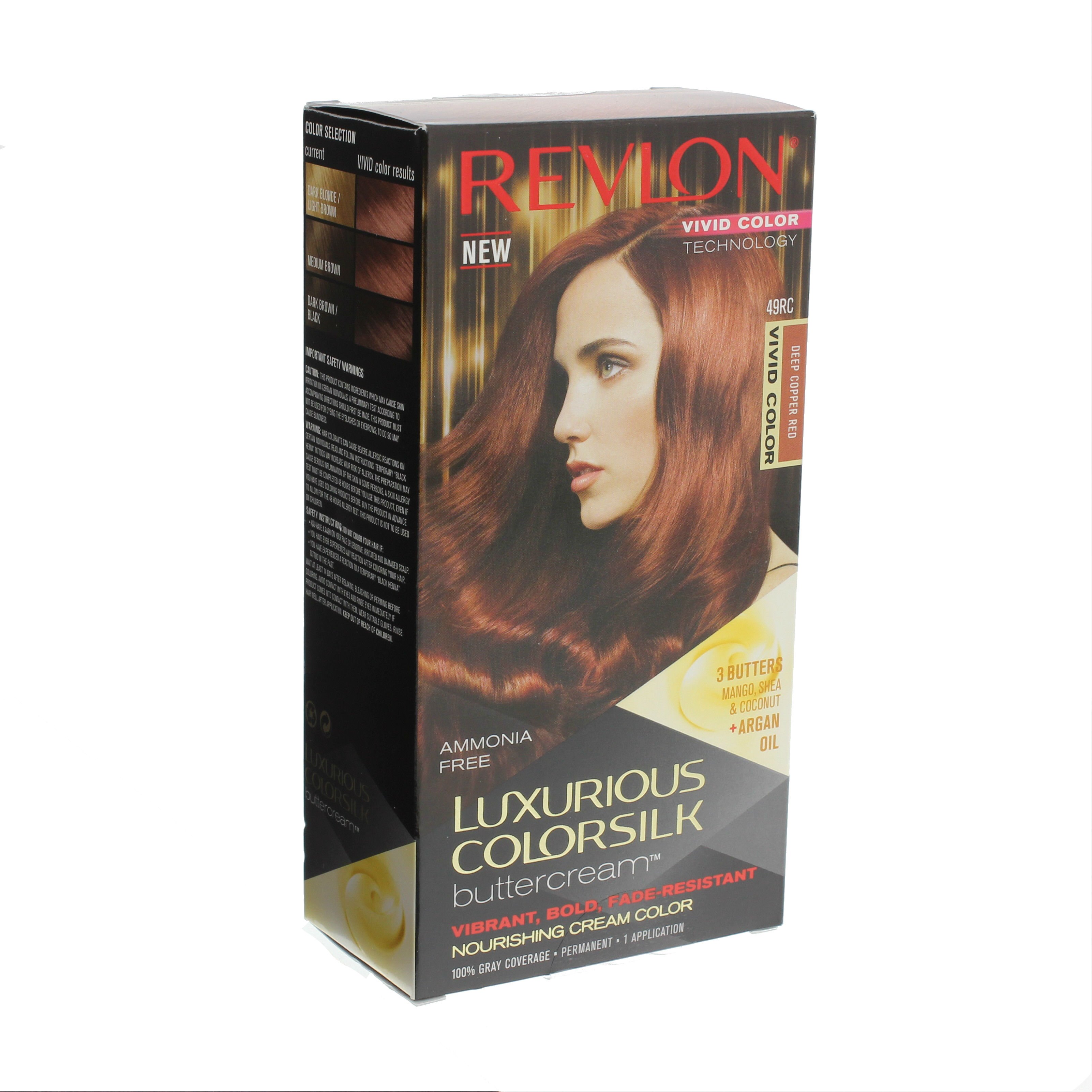Revlon Luxurious Colorsilk Copper Red 49RC - Shop at