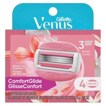 Venus ComfortGlide White Tea Women's Razor Blade Refills