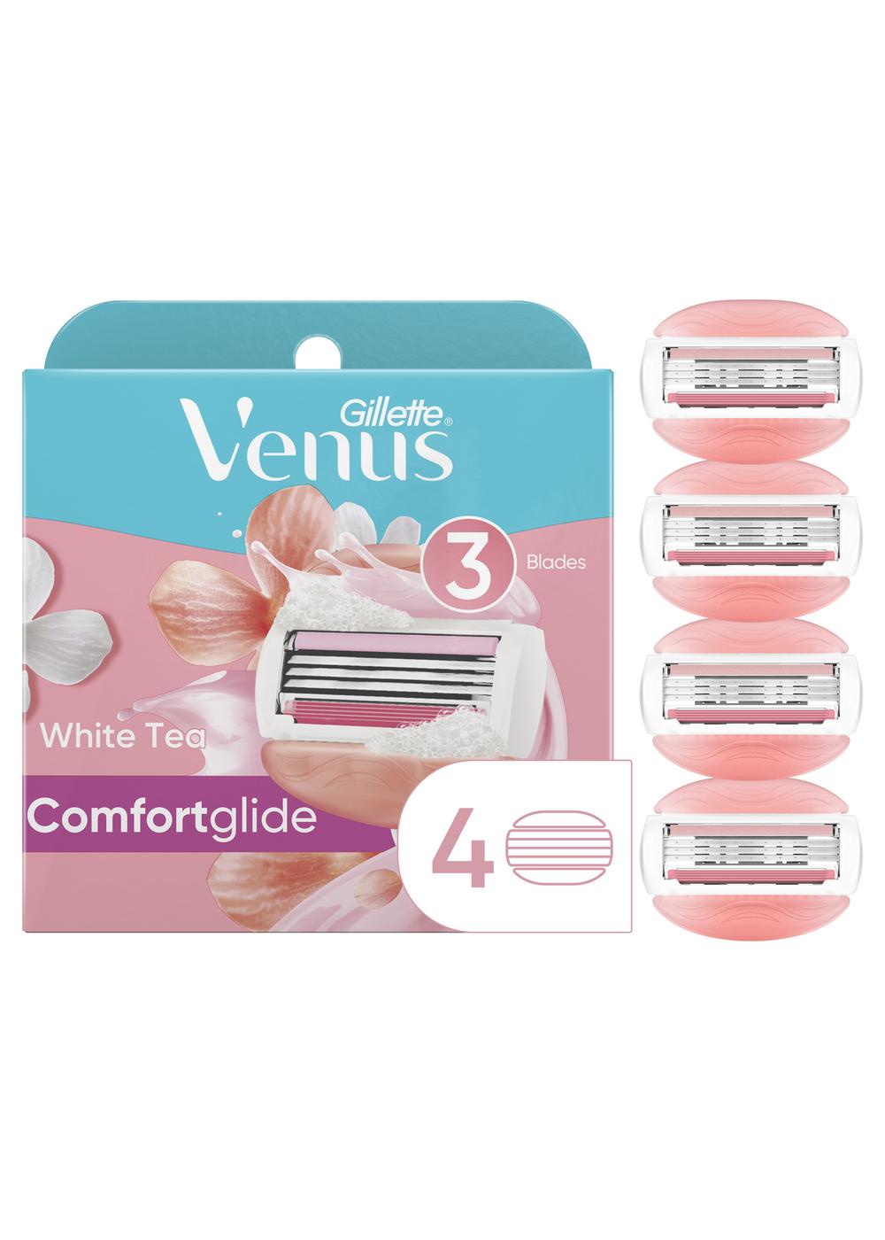 Gillette Venus ComfortGlide White Tea Razor Blade Refills; image 6 of 10