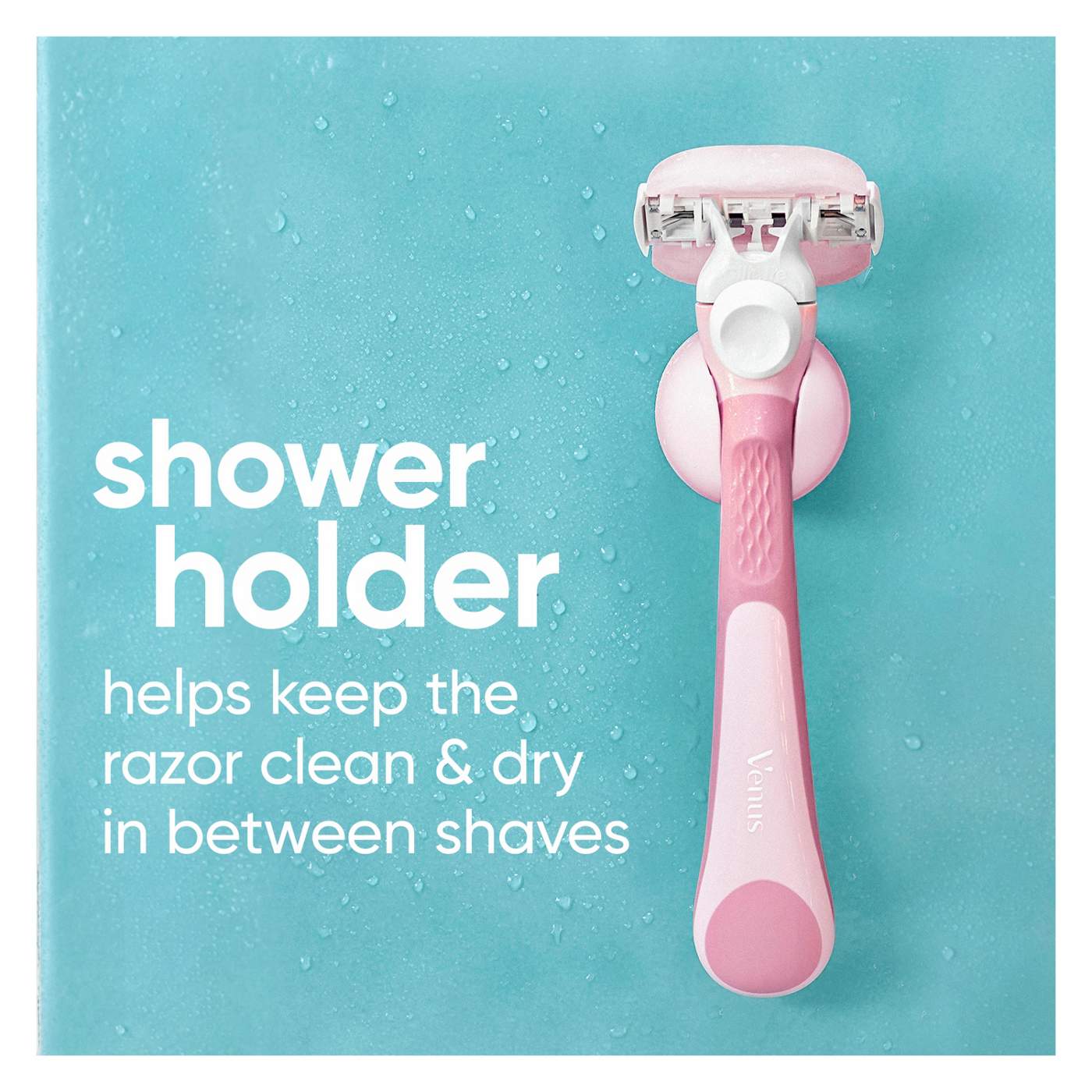 Gillette Venus ComfortGlide White Tea Women's Razor Handle + 2 Blade Refills; image 7 of 10