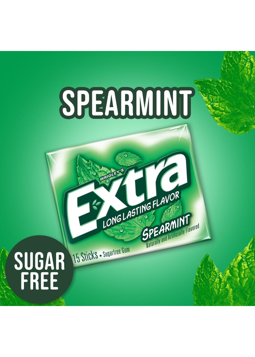 Wrigley's 5 Sugarfree Chewing Gum Mega Pack - Spearmint Rain - Shop Gum &  Mints at H-E-B