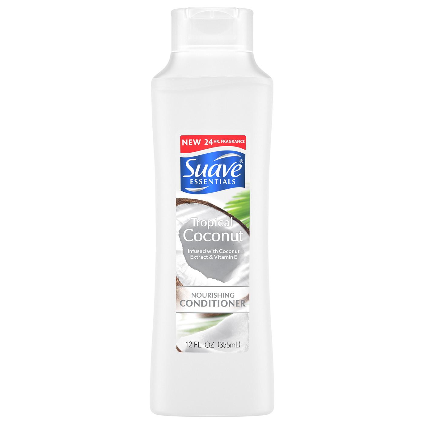 Suave Essentials Conditioner, Tropical Coconut; image 1 of 3