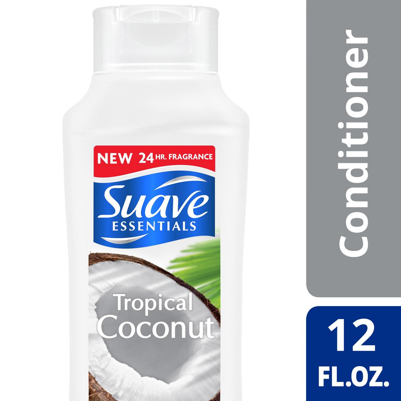 Suave Essentials Conditioner, Tropical Coconut; image 2 of 3