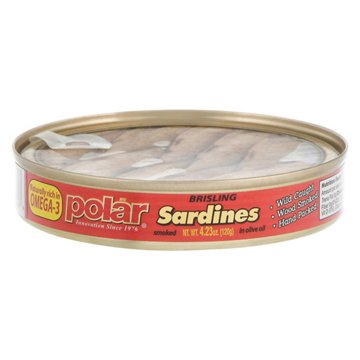 MW Polar Brisling Sardines, 4.23 oz