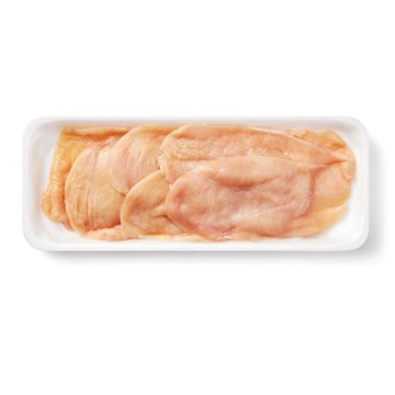 H-E-B Natural Boneless Chicken Breast, Extra Thin Sliced, Avg. 1.12 lbs