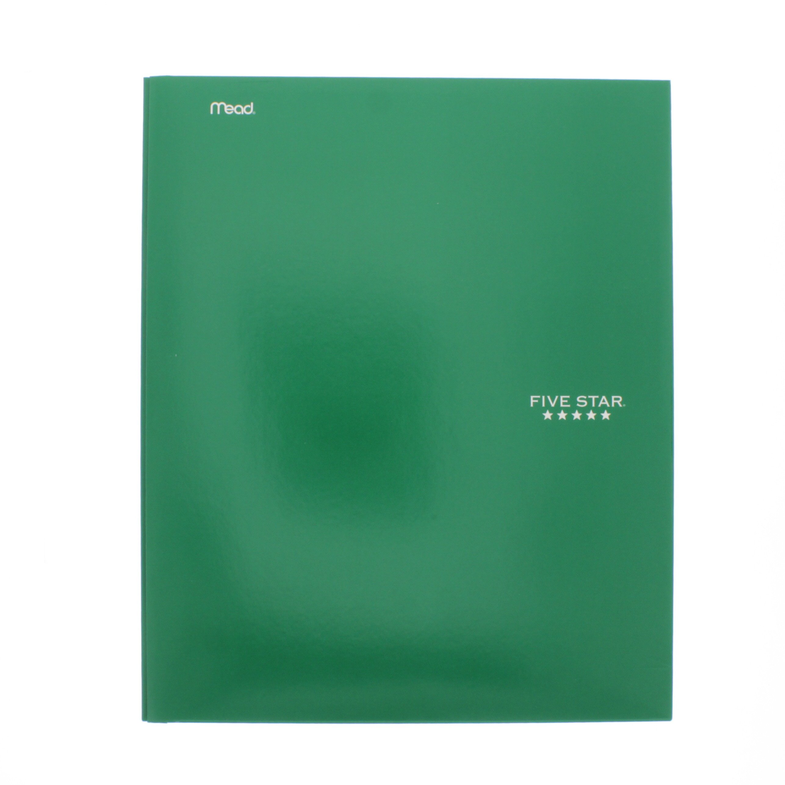 Mead Five Star Pocket & Prong Folder, Green Shop Folders at HEB