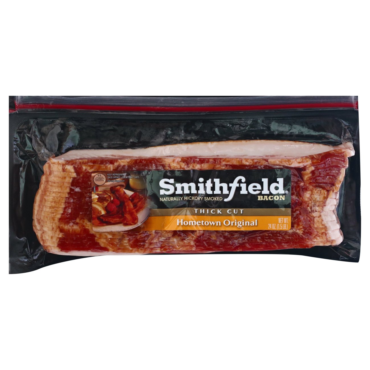 Smithfield Hometown Original Thick Cut Bacon Shop Bacon at HEB