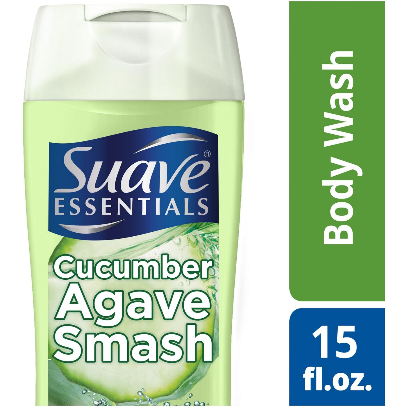 Suave Essentials Cucumber Agave Smash Body Wash; image 4 of 4