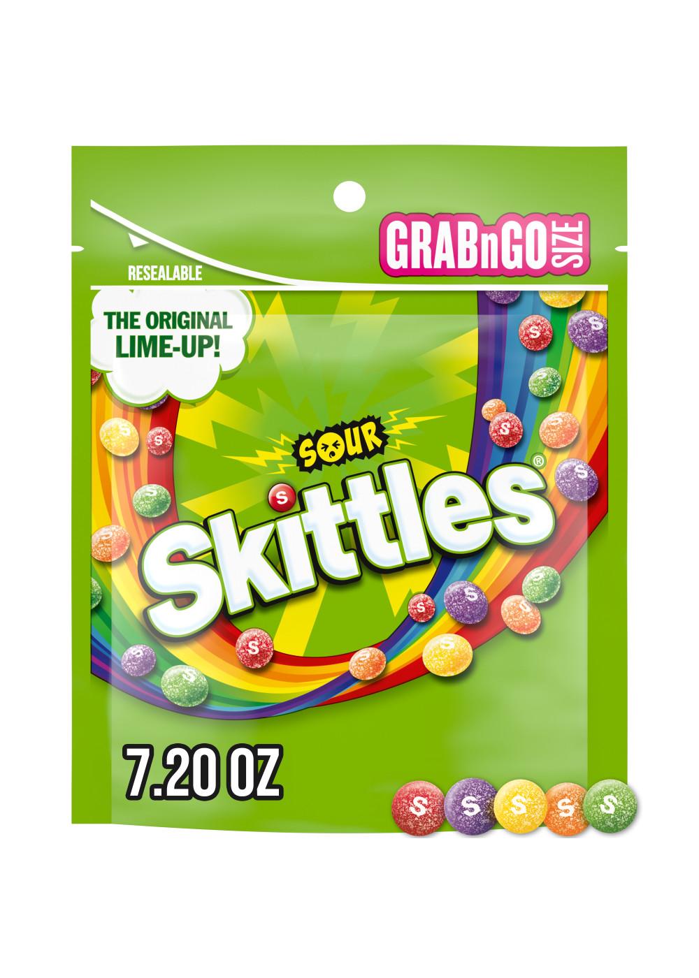 Skittles Sour Chewy Fruit Candy - Grab N Go Size; image 1 of 10