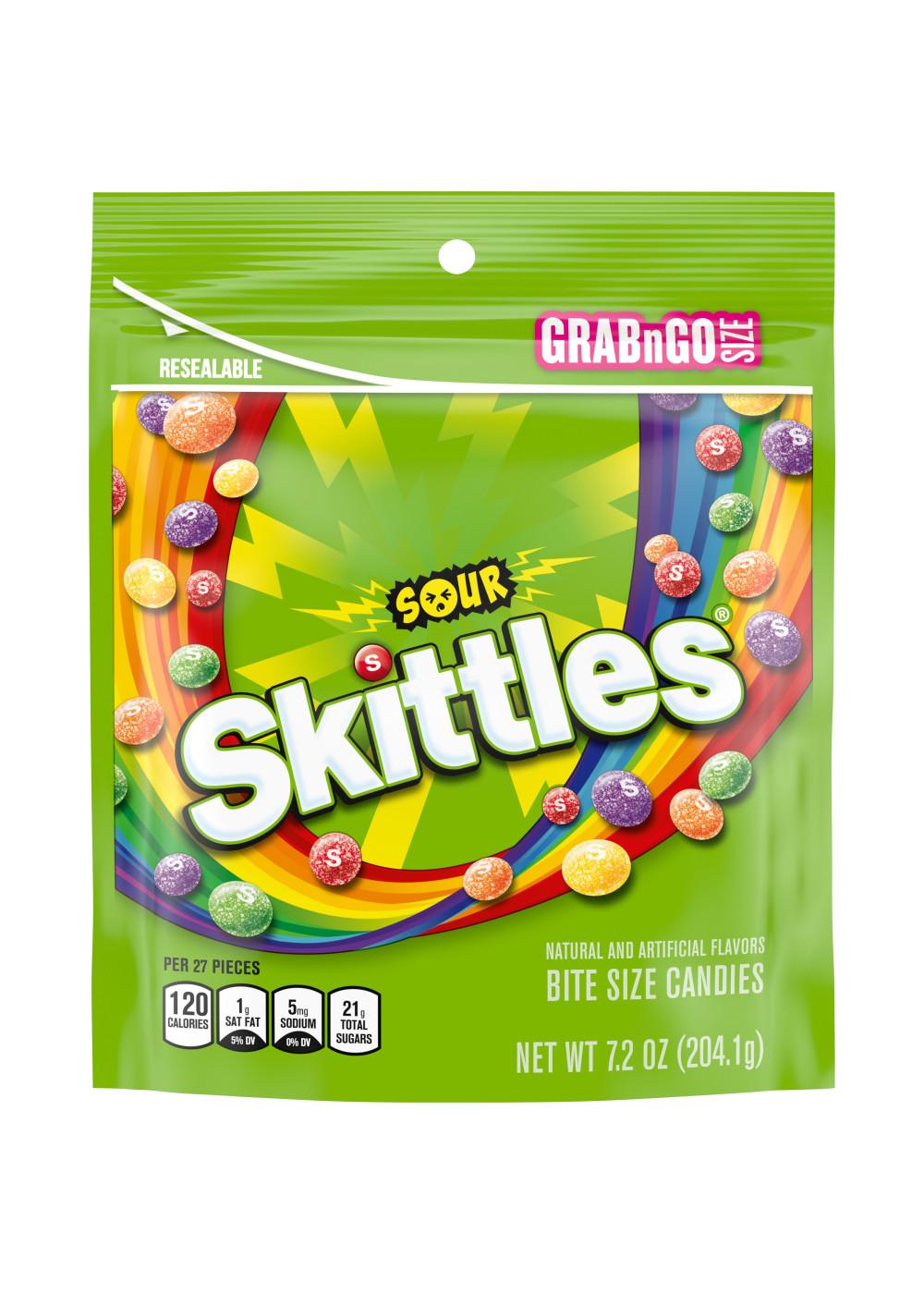 Skittles Sour Chewy Fruit Candy - Grab N Go Size; image 5 of 10