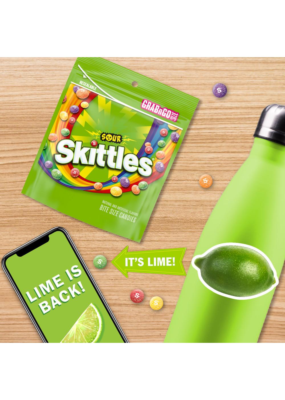Skittles Sour Chewy Fruit Candy - Grab N Go Size; image 9 of 10