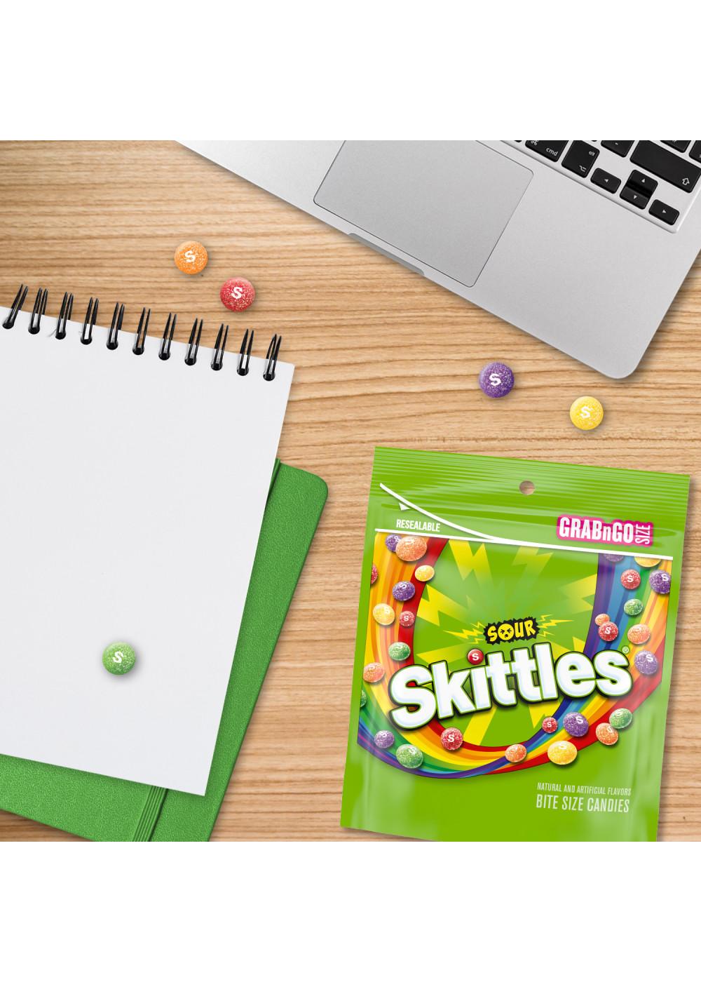 Skittles Sour Chewy Fruit Candy - Grab N Go Size; image 10 of 10