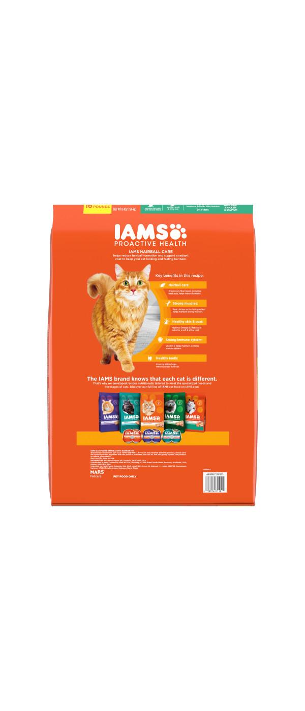 IAMS ProActive Health Hairball Care Adult Cat Food; image 4 of 4