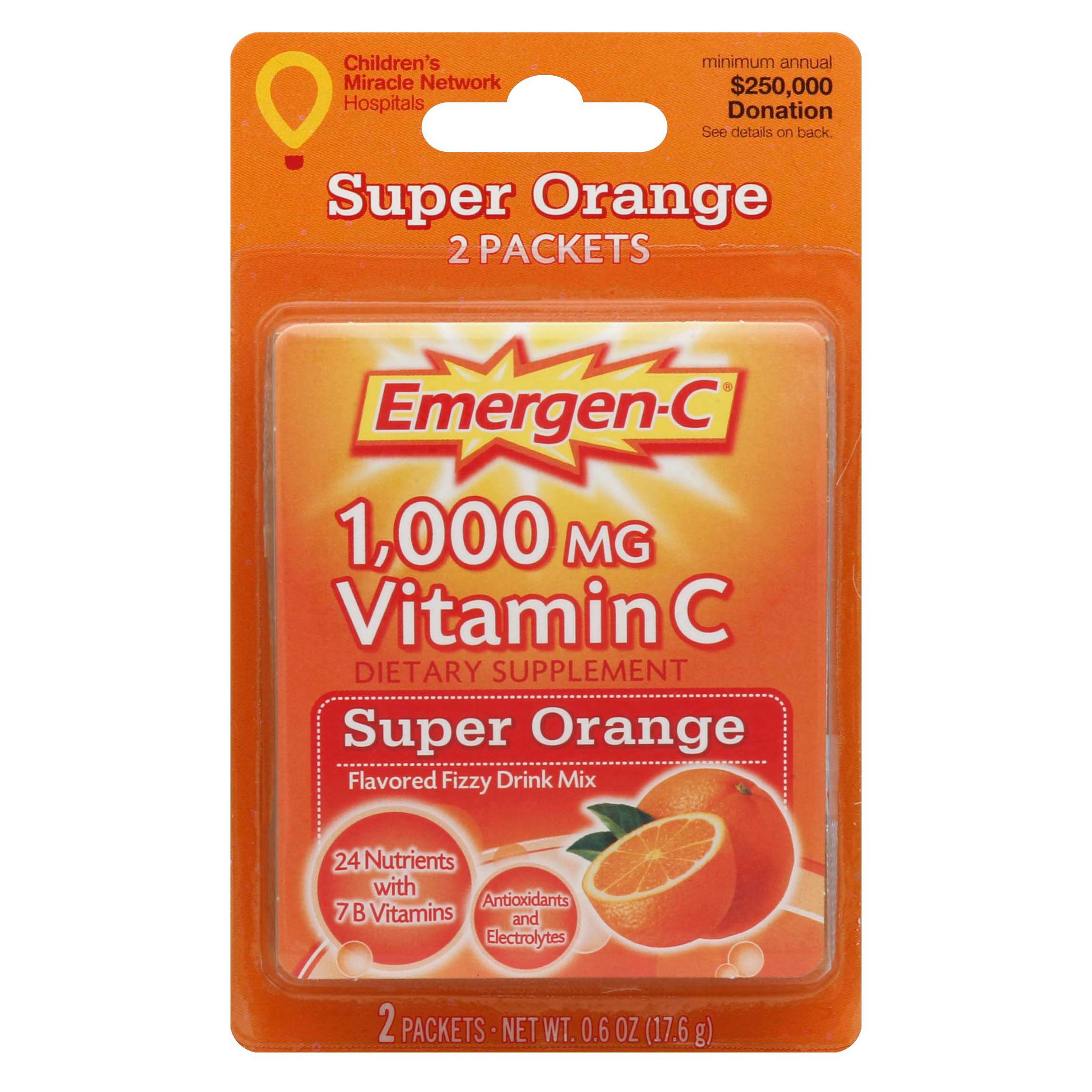 Emergen C Vitamin C Travel Size Shop Pain Relievers At H E B