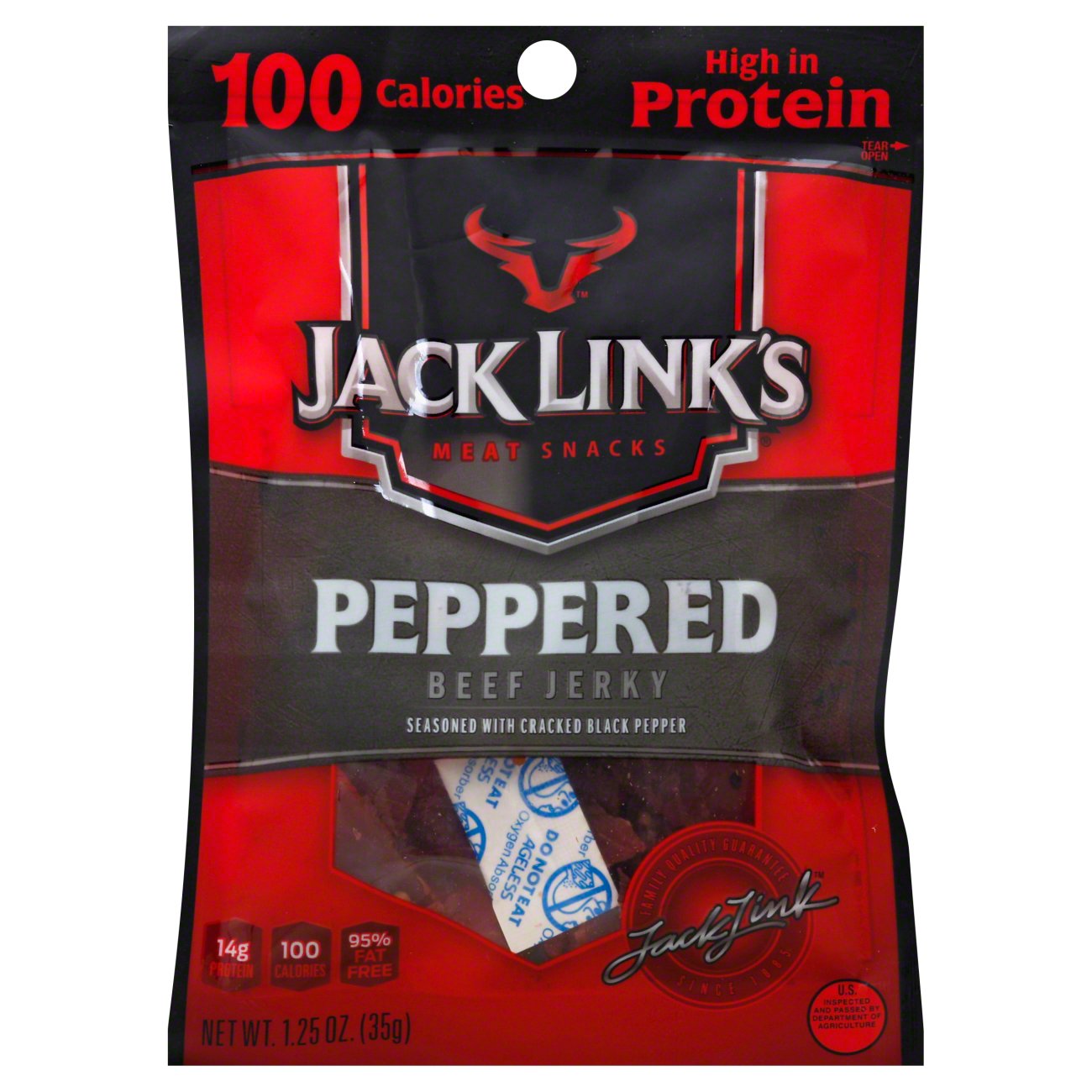 Jack Link's Peppered Beef Jerky Shop Jerky at HEB